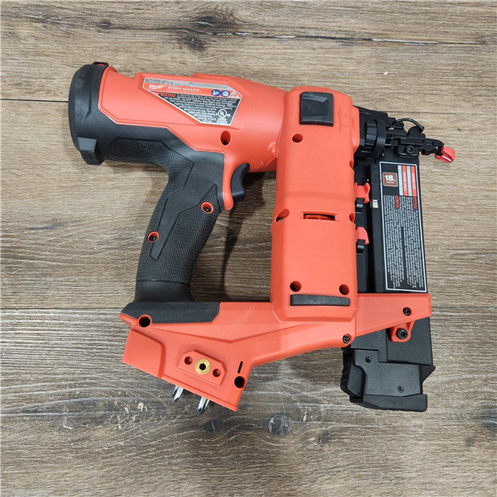 AS-IS Milwaukee M18 FUEL 18 Gauge Brad Nailer