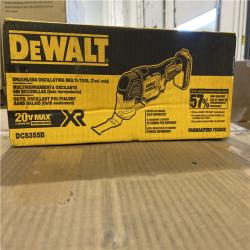 NEW! - DEWALT DCS355B 20V XR Oscillating Multi-Tool (Tool Only)