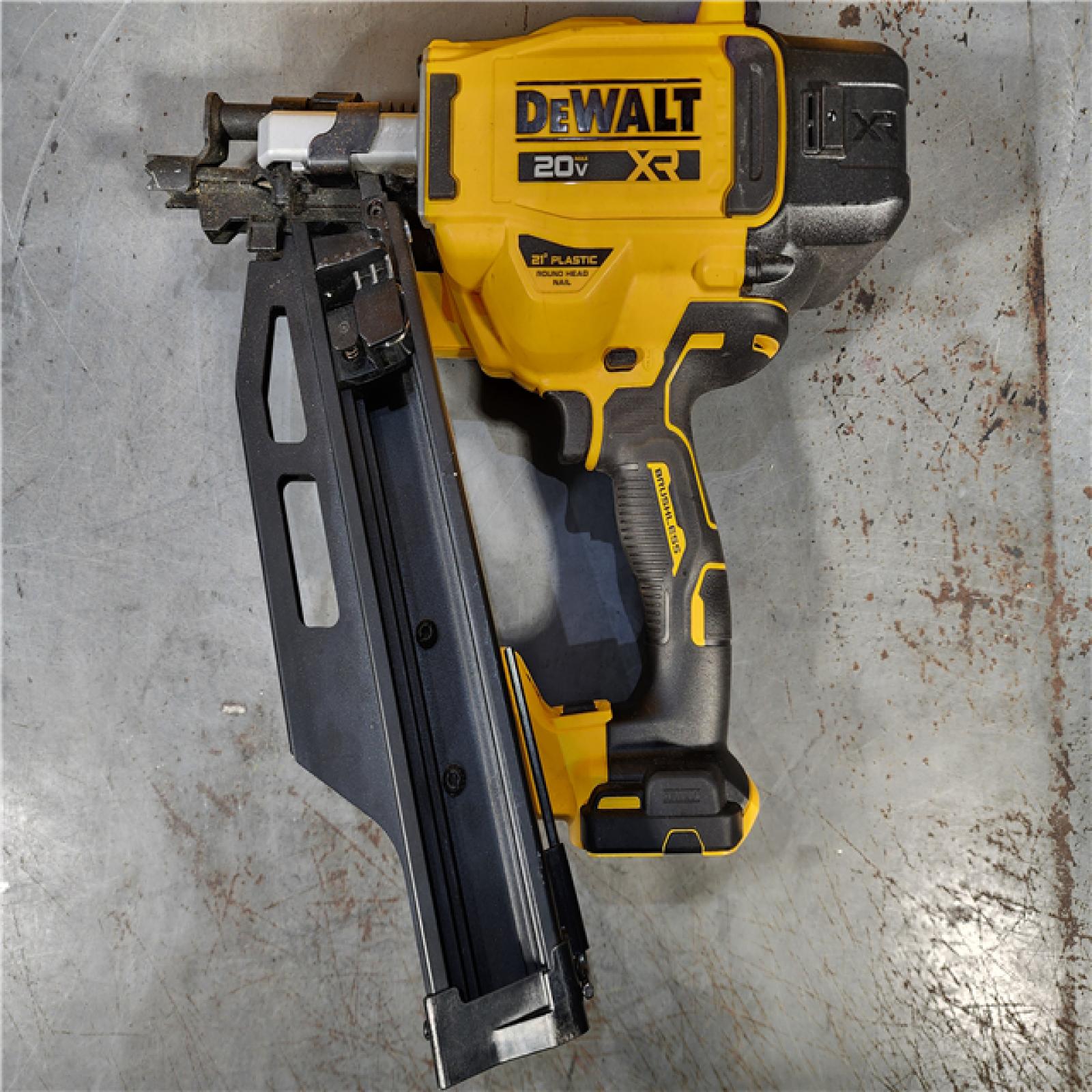 HOUSTON LOCATION - AS-IS DEWALT 20-Volt 21Â° Cordless Framing Nailer (Tool-Only)