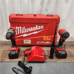 AS IS M18 18-Volt Lithium-Ion Cordless FORCE LOGIC 600 MCM Crimper Kit W/(2) 2.0Ah Batteries, Charger, Hard Case