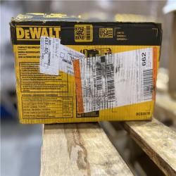 NEW! - DEWALT 20V MAX XR Cordless Brushless Compact Reciprocating Saw (Tool Only)