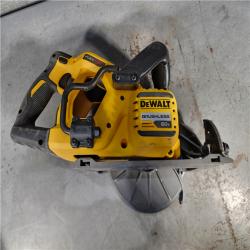 HOUSTON LOCATION - AS-IS DEWALT FLEXVOLT 60V MAX Cordless Brushless 7-1/4 in. Wormdrive Style Circular Saw (Tool Only)