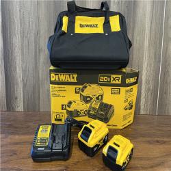 AS-IS DEWALT 20V MAX Lithium-Ion 6.0Ah and 4.0Ah Battery and Charger Starter Kit