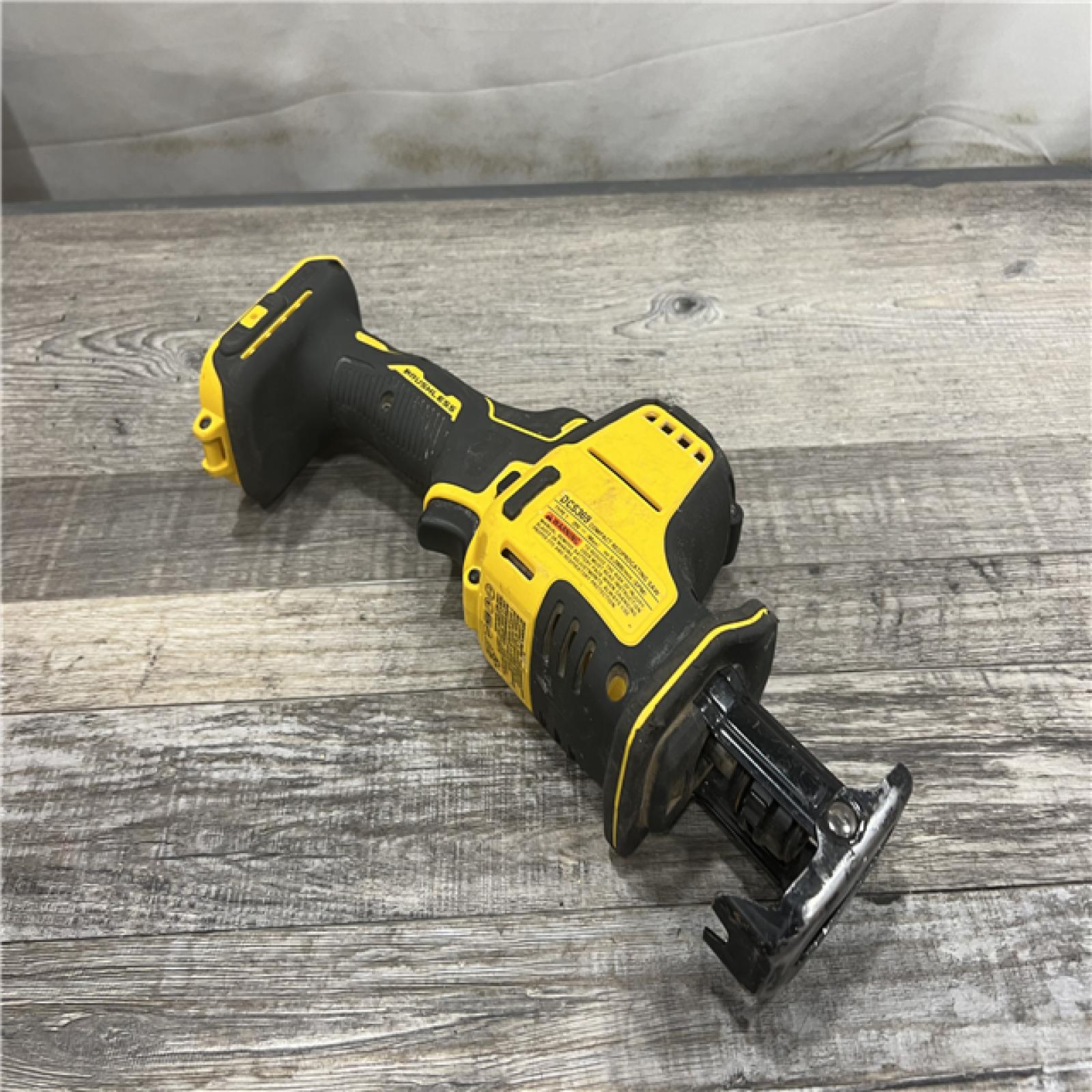 AS-IS Dewalt DCS369B ATOMIC 20V MAX Cordless One-Handed Reciprocating Saw (Tool Only)