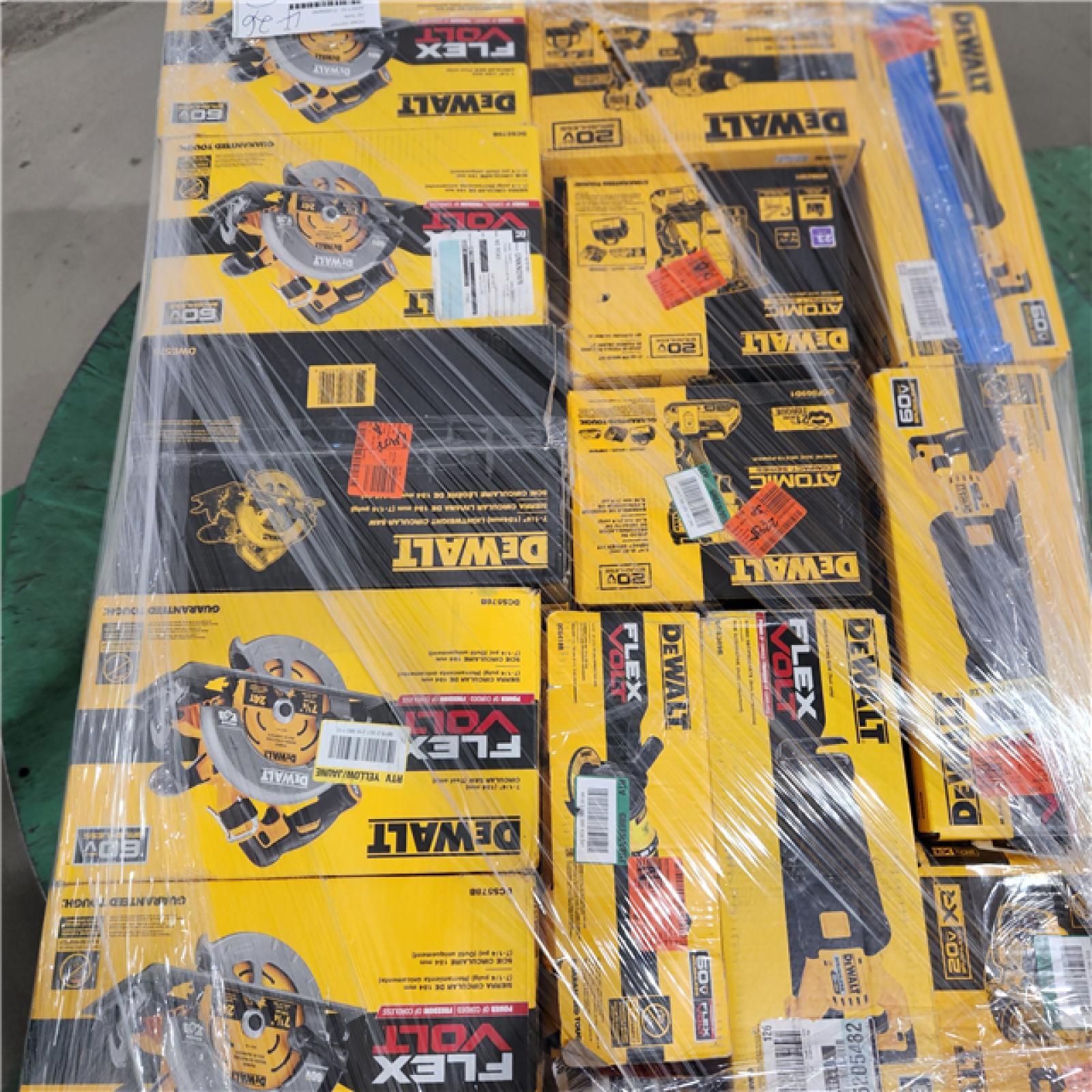 Dallas Location - As-Is DEWALT Tool Pallet