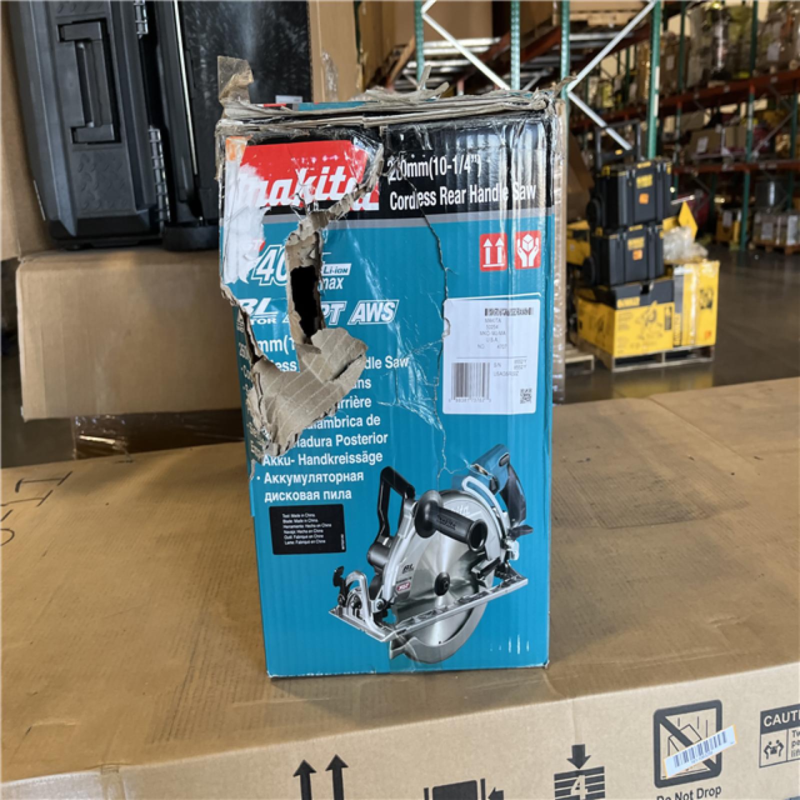 NEW! MAKITA 40V Max XGT Brushless Cordless Rear Handle 10-1/4 in. Circular Saw, AWS Capable (Tool Only)