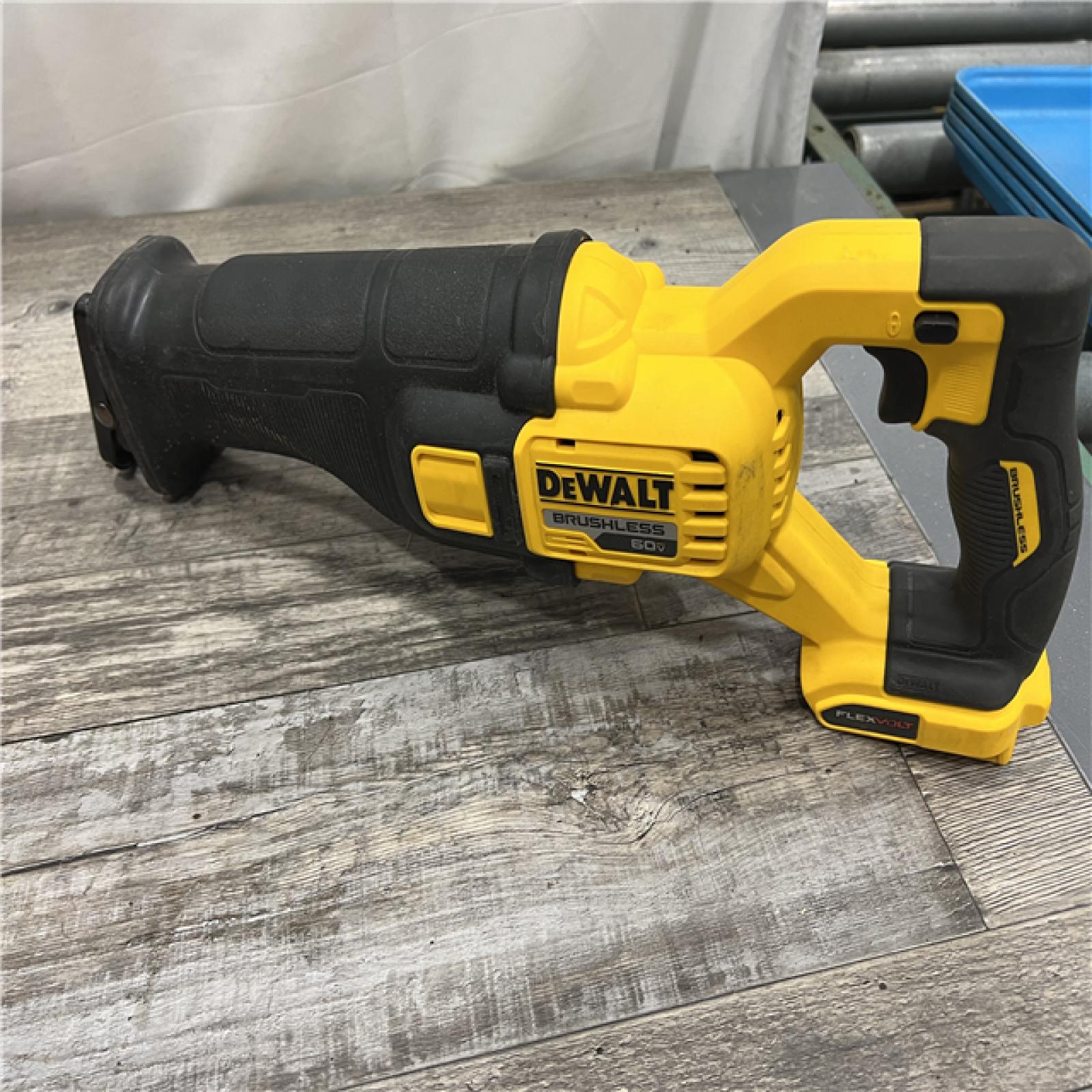 AS-IS DeWalt DCS389B FLEXVOLT 60V MAX Cordless Brushless Reciprocating Saw (Tool-Only)