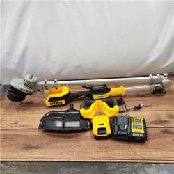 AS- IS DeWalt 20V MAX 14 in. Brushless Cordless Foldable String Trimmer Kit