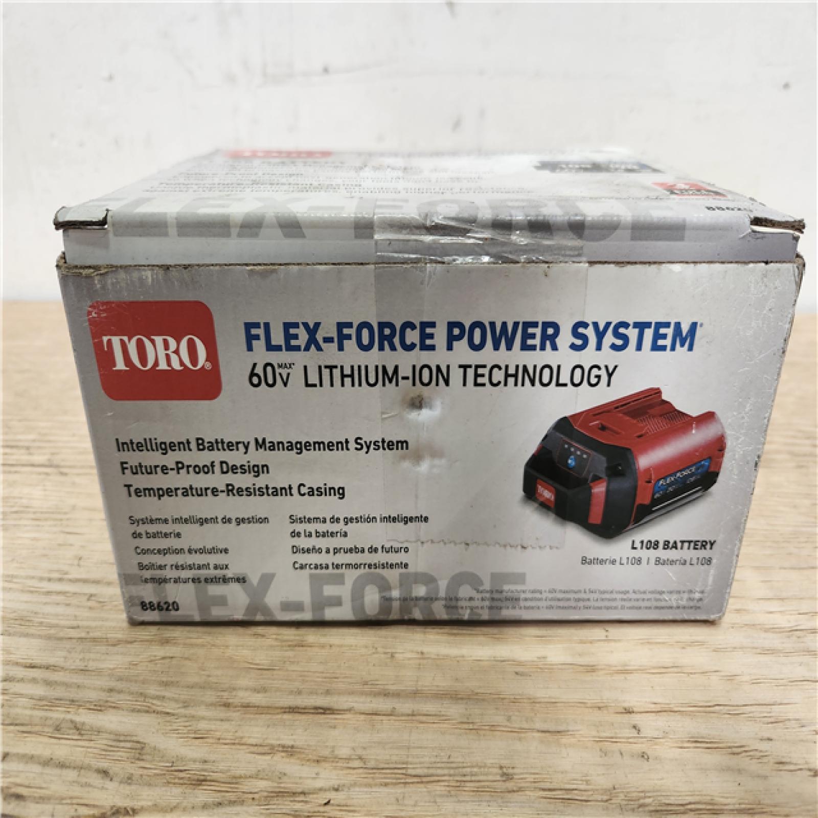 Phoenix Location NEW Toro 60V Flex Force 2 Ah Lithium Ion Battery 88620