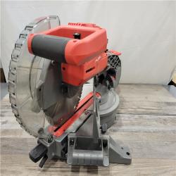 AS-IS Milwaukee M18 FUEL Brushless Cordless 10 in. Dual Bevel Sliding Compound Miter Saw (Tool-Only)