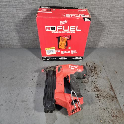 HOUSTON LOCATION - AS-IS Milwaukee M18 Fuel 18V Brushless 18-Gauge Brad Nailer 2746-20 (Bare Tool)