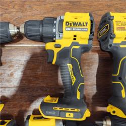 AS-IS DeWalt ATOMIC COMPACT SERIESâ„¢ 20V MAX* Brushless Cordless 1/2 in. Drill/Driver (6 PACKS)