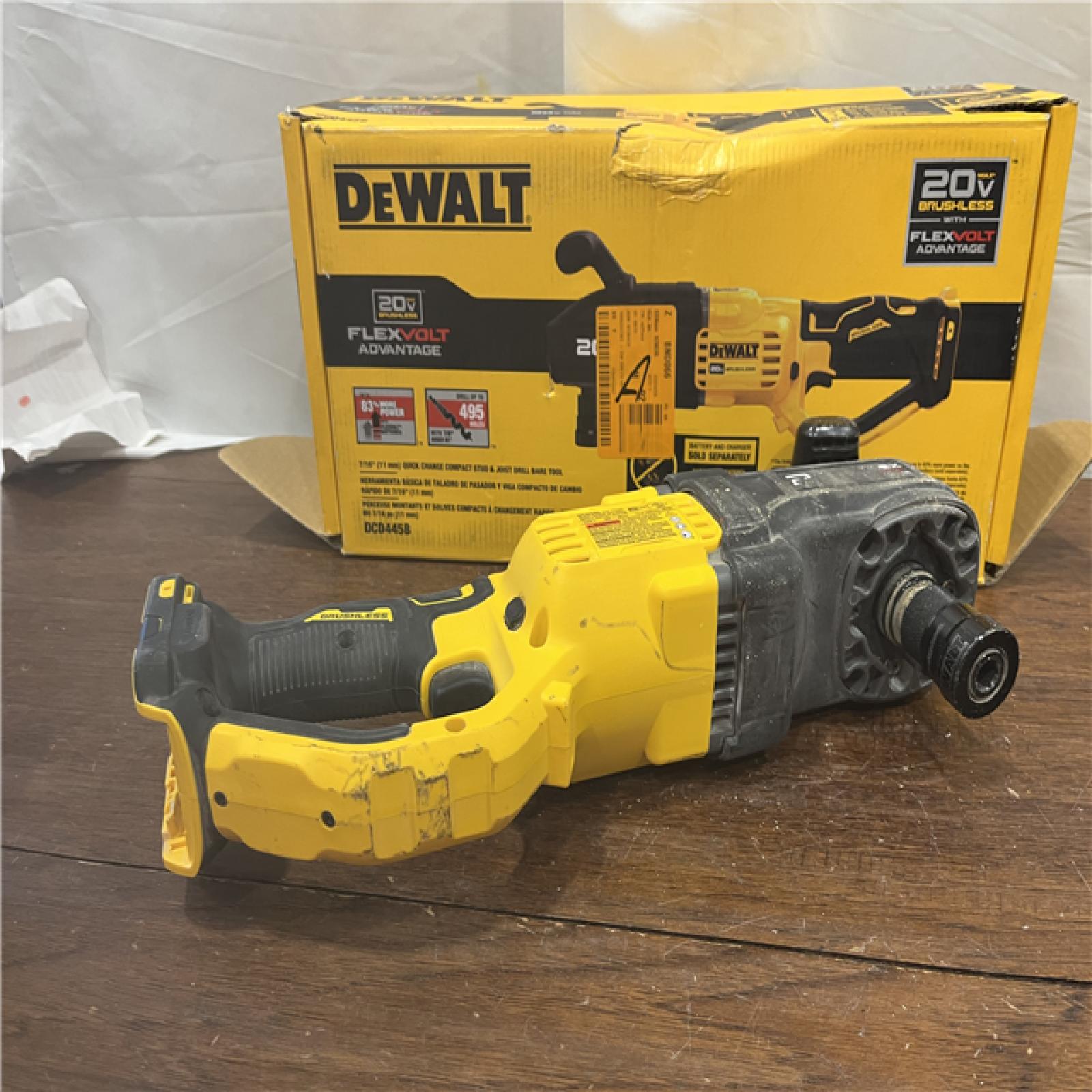 AS-ISDeWalt DCD445B 20V Cordless 7/16  Quick Change Stud & Joist Drill (Tool Only)