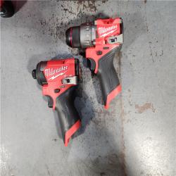 HOUSTON LOCATION - AS-IS Milwaukee 3497-22 12V Brushless Hammer Drill and Impact Driver Combo Kit