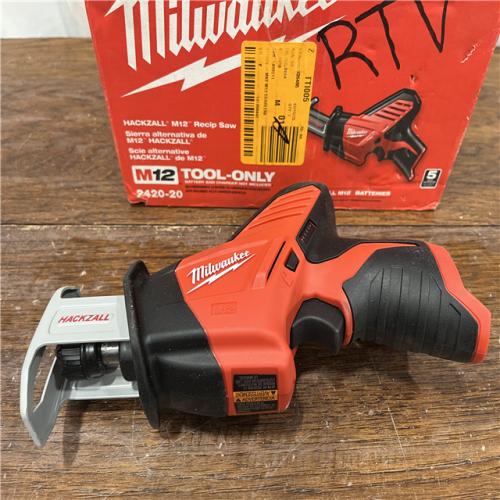 AS-ISMilwaukee 2420-20 HACKZALL M12 Cordless LITHIUM-ION Reciprocating Saw