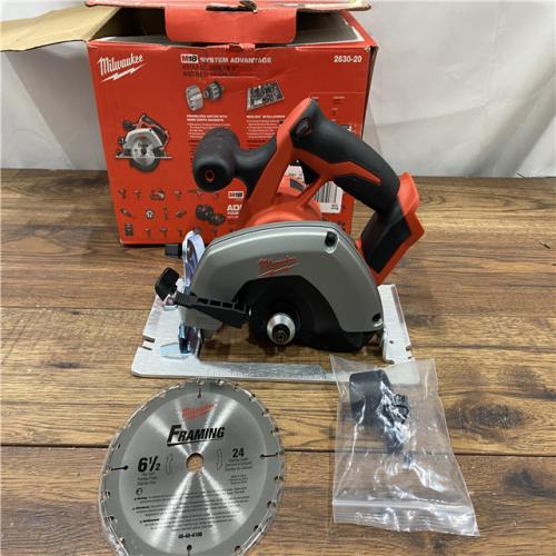 AS IS Milwaukee 2630-20 M18 Cordless 6-1/2 Circular Saw Bare Tool Only - All