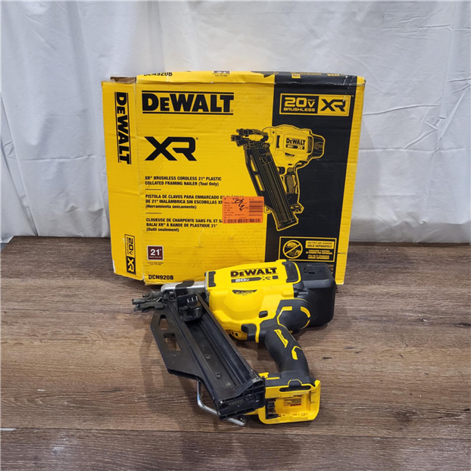 AS-IS 20-Volt 21Â° Cordless Framing Nailer (Tool-Only)