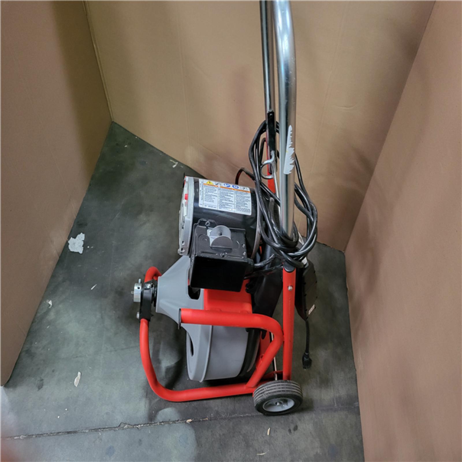 CALIFORNIA AS-IS RIDGID K-400 POWERED DRAIN CLEANER