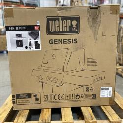 DALLAS LOCATION - Weber Genesis E-325s 3-Burner Liquid Propane Gas Grill in Black with Built-In Thermometer