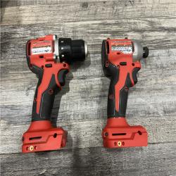 AS-IS Milwaukee M18 Compact Brushless 2-Tool Combo Kit