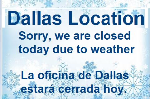 dallas  closed